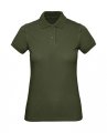 Dames Polo B&C Inspire PW440 Urban Khaki